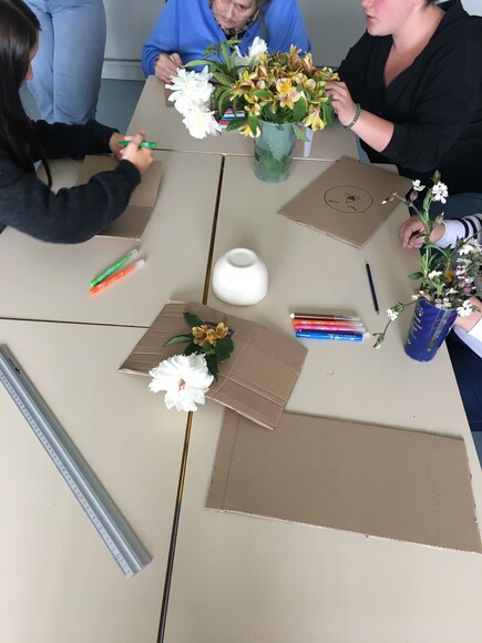 Atelier printanier au lycée Valère Mathé